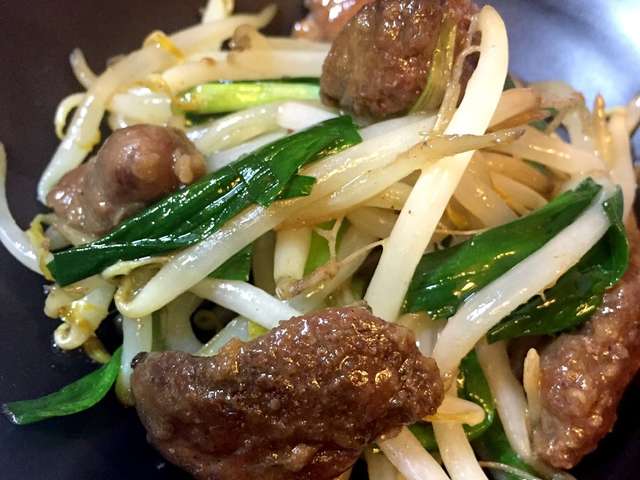 好麺風★レバニラ炒め!